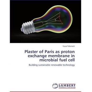 Plaster of Paris as proton exchange membrane in microbial fuel cell
