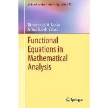 Vitalsource Technologies, Inc. Functional Equations In Mathematical Analysis