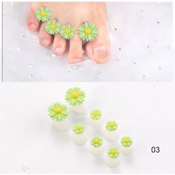 8Pcs Set of Silicone Toe Separators