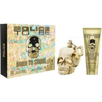 Set de Perfume Hombre Police TO BE BORN TO SHINE FOR MAN EDT 2 Piezas