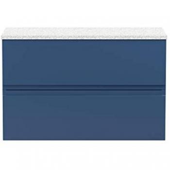 800mm Urban Wall Hung Vanity Unit with Soft Close Drawers