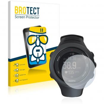 Brotect Hybrid-Glass Screen Protector Film for Suunto Ambit3 Sport Black/Vertical