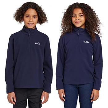 Peter Storm Bracken Junior Half‑Zip Fleece – Blue (Unisex)