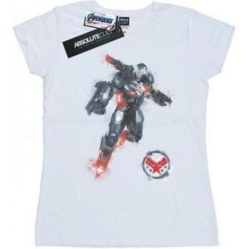 Damen T-Shirt Avengers Endgame War Machine Design