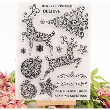 NCraft Clear Stamps for Holiday Scrapbooking