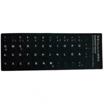 Keyboard Cover Stickers with German Letters