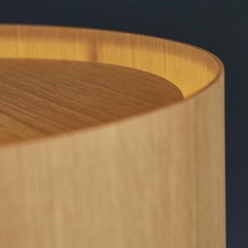 Oak Frandsen Pendant FM 1954 – 16‑inch Glow