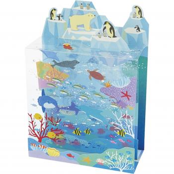 Sea Breeze Sanrio Transparent Card
