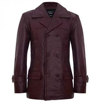 Infinity Herren Peacoat aus Leder 4XL