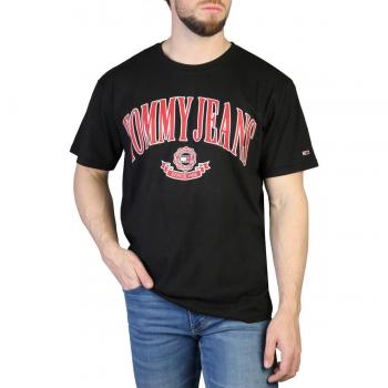 Camiseta de Hombre Tommy Hilfiger Negra Primavera/Verano