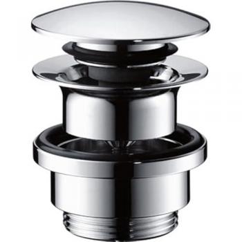 Hansgrohe Garniture de Vidange Push‑Open 51300250 – Mitigeur Lavabo/Bidet – Finir Or Brossé