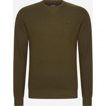 Felpa girocollo Lyle & Scott Tonal Eagle Olive