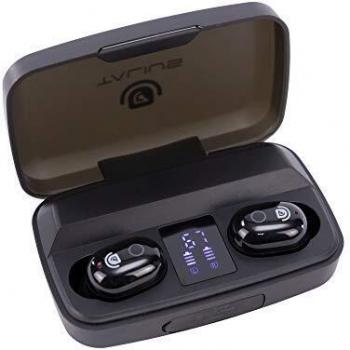 Auriculares Talius EA-5010 TWS / BT 5.0 / Base de carga 2000mAh / Indicador carga LED / Negros