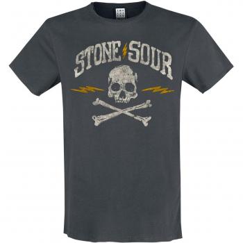 Amplified Collection Skull T-Shirt von Stone Sour für Männer, Größe S bis XXL, charcoal