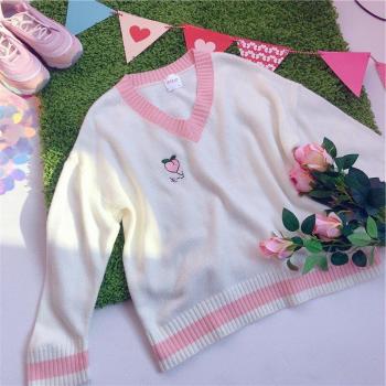 Leisurely Printed Sweater Vest for Women