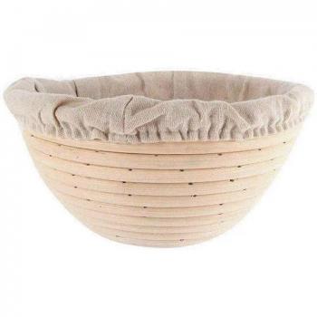 Mimbre Oval Cesta de Prueba para Pan Fermentado
