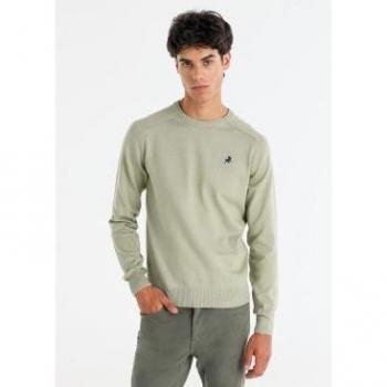 Suéter Verde de Algodón Lois Jeans XL (Outlet 2024)