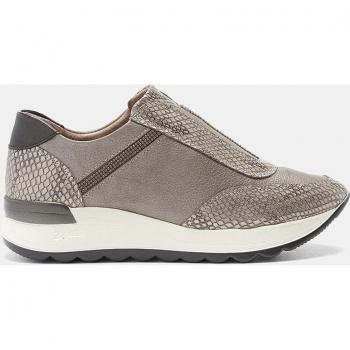 Modelo 25865 Zapatillas 24HRS Mujer Running Baja Piel Grabada