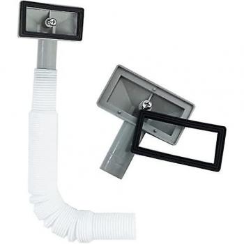 Accesorio Desbordamiento Extensible para Lavamanos, Enchufe Cuadrado