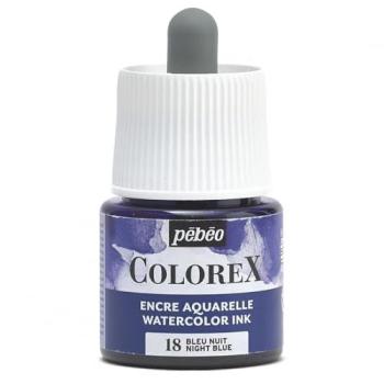 Encre Colorex Bleu Nuit (Pébéo) – 45 ml, Mixte