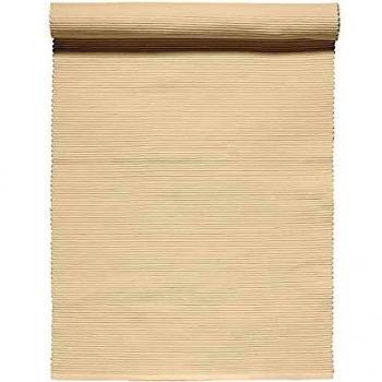 Linum Chemin de table 45 x 150 cm en Coton Crème