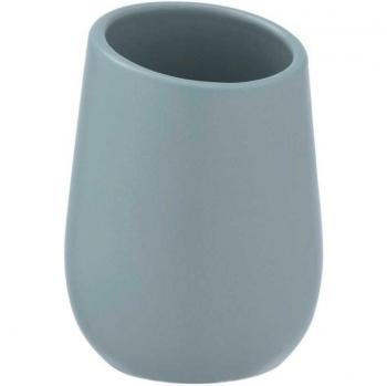 Wenko Tazza in ceramica per spazzole da bagno – grigio