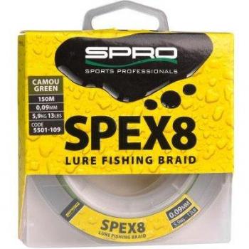 SPEX8 Tresse camo vert 0,15 mm – SPRO
