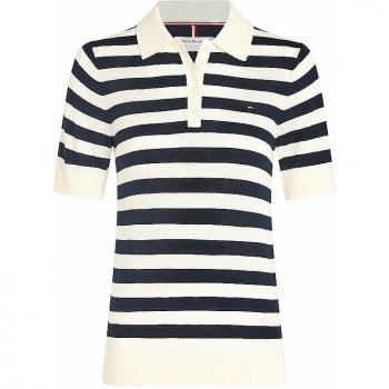 Polo casual de algodón y lyocell para mujer