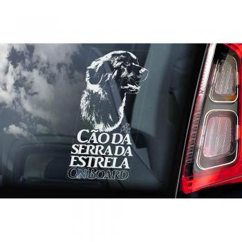 Canine Peak Star Car Sticker – Durable Dog Emblem – 01