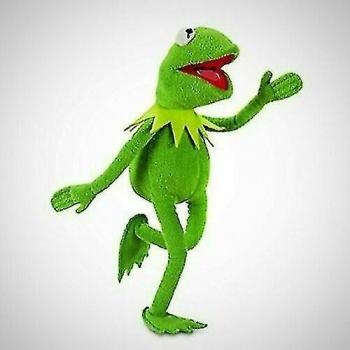 Joue‑grenouille 40 cm – Peluche Rembourrée