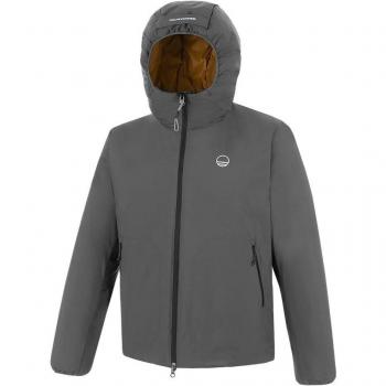 Wild Country Flow Unisex Softshell Kapuzenjacke – XL (rauchgrau)