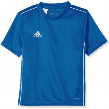 Adidas Kinder CORE18 Y Team Jersey, Blau (bold blau/White), 140