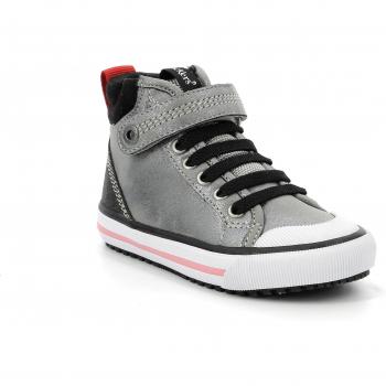 Kickers Geckira Hi Glitter Silver EU 26