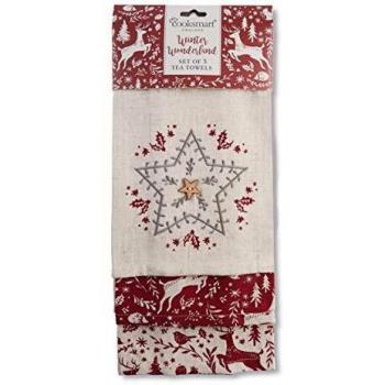 MerryMist 1571 Winter Wonderland Kitchen Cloth Set