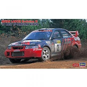 Hasegawa Lancer Evolution VI 1999 Canberra 1:24 Modelo Vencedor en Bronce