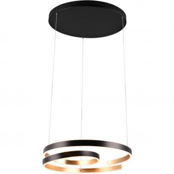 TRIO Leuchten LED Pendelleuchte MARNIE, dimmbar, warmweiß 3000K