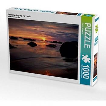 CALVENDO Puzzle: Sonnenuntergang vor Hasle (Foto-Puzzle)