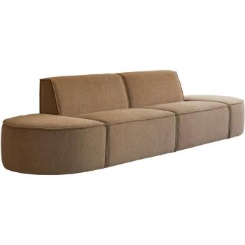 Sofá de 2 plazas modular cámel Tikamoon