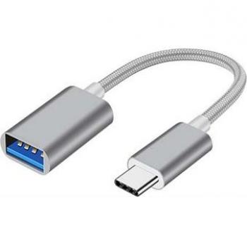 Nylon Braid Micro USB Type C Data Sync Adapter