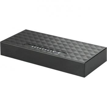 8-Port USB Ethernet Switch with PoE 10/100Mbps