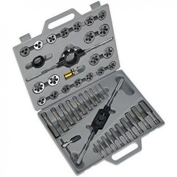 Sealey AK303 Tap & Die Set 45pc Split Dies Metric