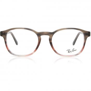 Ray-Ban RX5417 8251 52 Lentes Recetadas Para Hombre Marrones