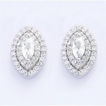 Goddess Lily Silver Earring Set J0180