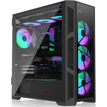 Boîtier Midi Tower Noir RAIJINTEK PONOS