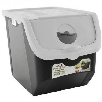 Contenitore Versatile 12L Grigio per Alimenti