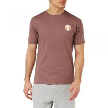 Camiseta Vans Mindcheck Manga Corta Marrón S