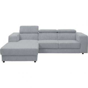 Werke2 „Cherry“ L‑Form Sofas – verstellbare Kopfstützen, Schlafbett & Stauraum