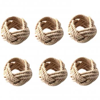 Ficelle en jute waxé, 12 pièces