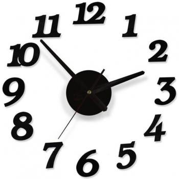 45X45cm Acrylic Crystal Silent Wall Clock