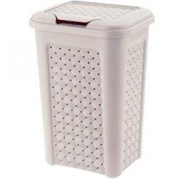 Papelera compacta Tontarelli 10L Arianna Angora